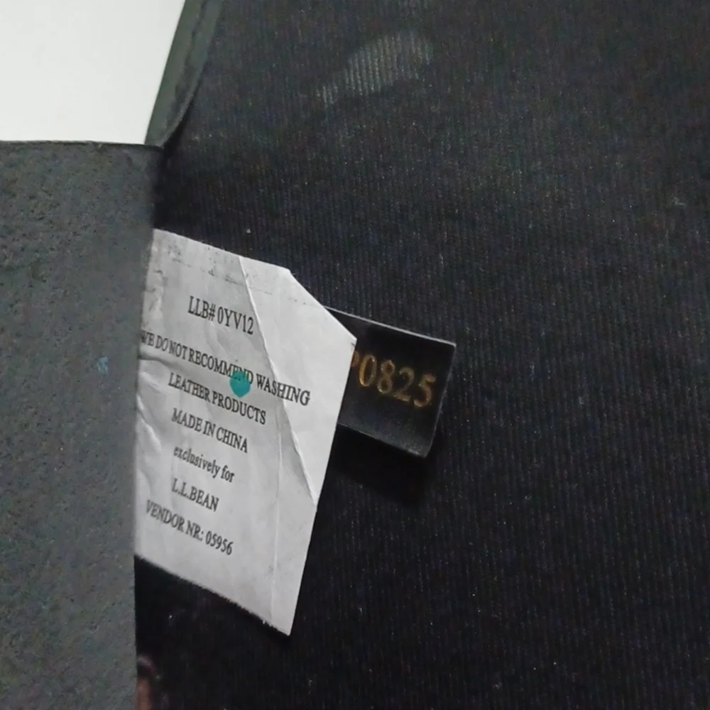 L.L. Bean Leather Wallet Trifold Wallet travel wallet Ticket Wallet Copy-2